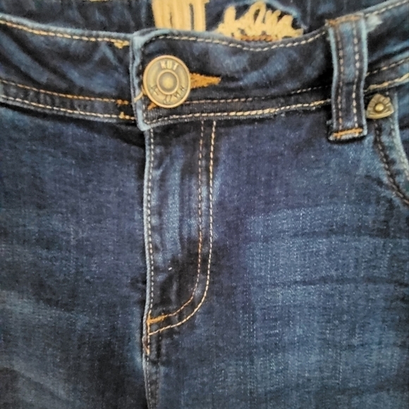 Straight Leg Cuffed Capri Size 10 - Picture 3 of 13